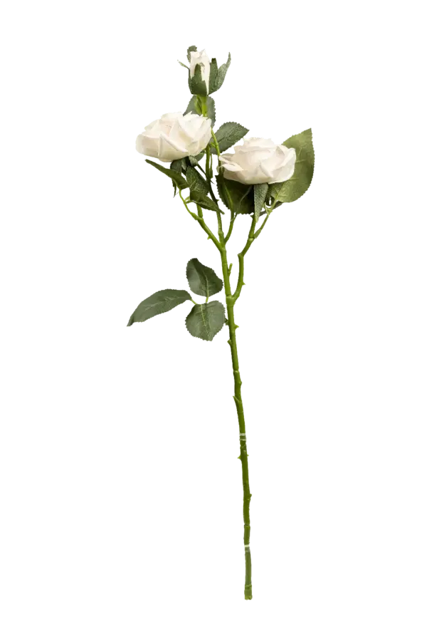 Artificial White Rose — Pure White | Vyne Boutique