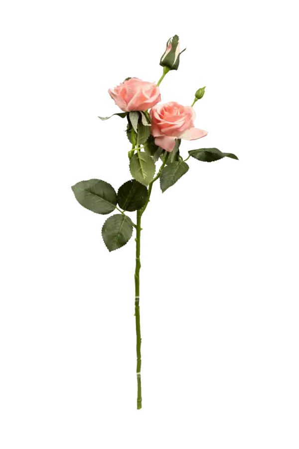 Artificial Pink Rose — Soft Blush Pink | Vyne Boutique