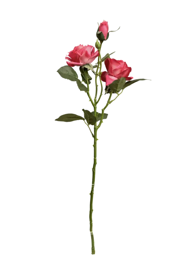 Artificial Pink Rose — Vivid Fuchsia | Vyne Boutique