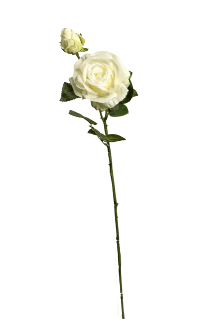 Artificial Ivory Rose — Ivory Whisper | Vyne Boutique