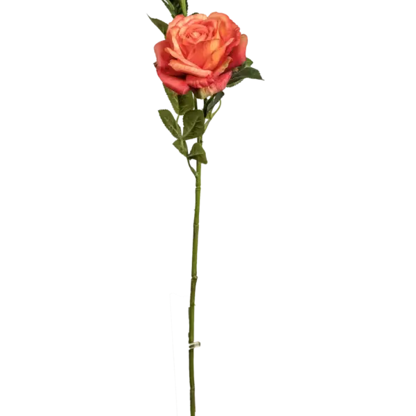 Artificial Coral Rose — Coral Serenade | Vyne Boutique