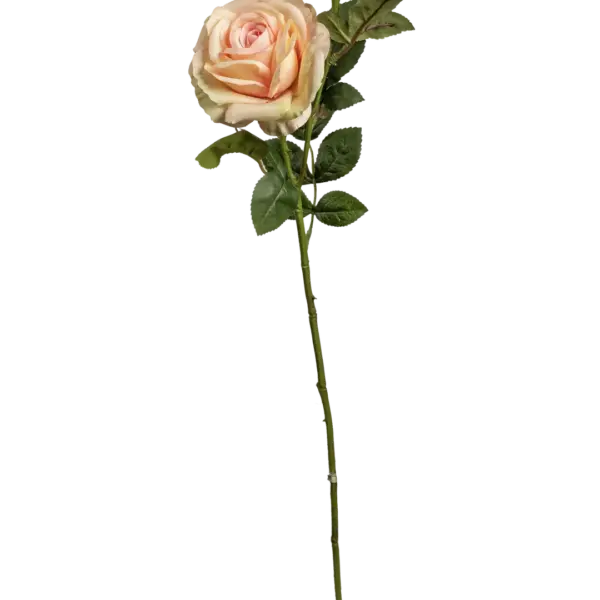Artificial Pink Rose — Rose Cream | Vyne Boutique