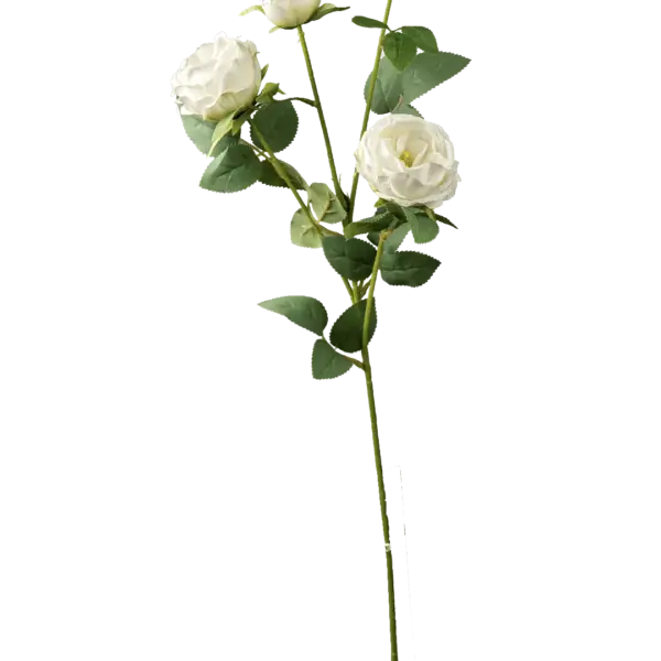Artificial Ivory Rose — Ivory Blush | Vyne Boutique