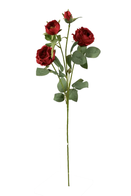 Artificial Red Rose — Crimson Red | Vyne Boutique