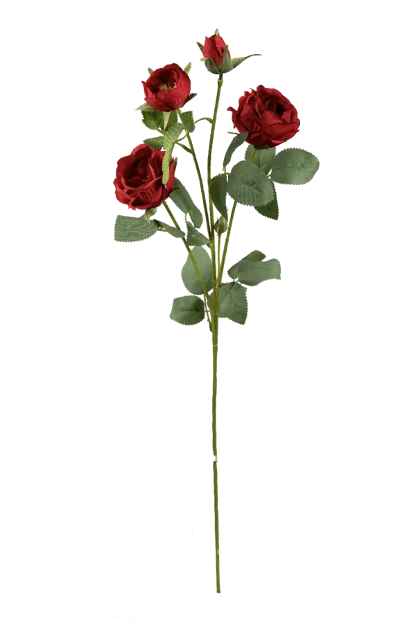 Artificial Red Rose — Crimson Red | Vyne Boutique