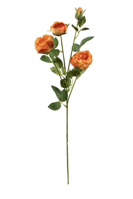 Artificial Peach Rose — Apricot Peach | Vyne Boutique