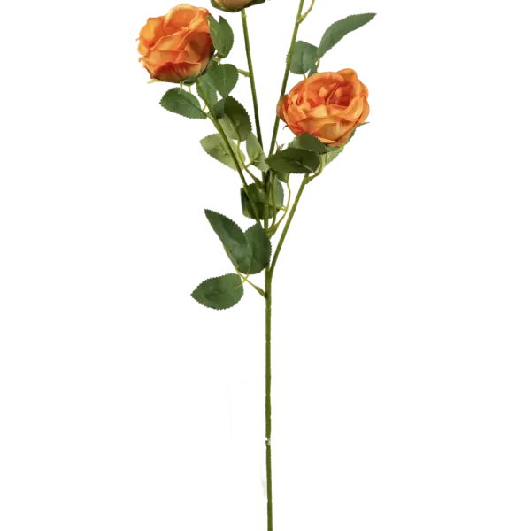 Artificial Peach Rose — Apricot Peach | Vyne Boutique