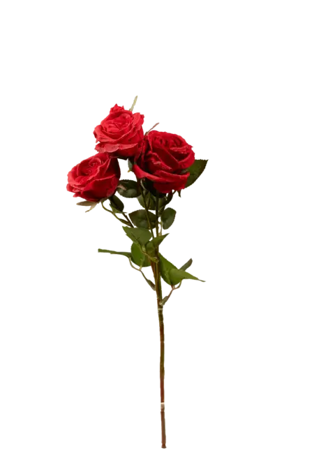 Artificial Garden Rose — Crimson Royale Red | Vyne Boutique