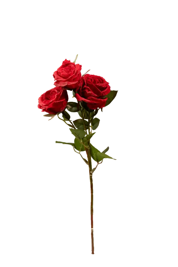 Artificial Garden Rose — Crimson Royale Red | Vyne Boutique