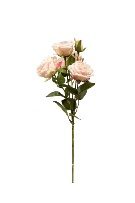 Artificial Garden Rose — Powdered Rose Pink | Vyne Boutique