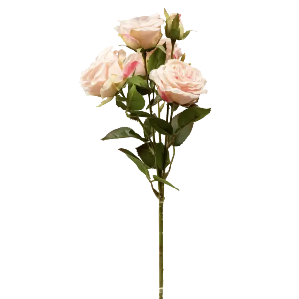 Artificial Garden Rose — Powdered Rose Pink | Vyne Boutique