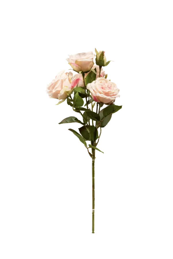 Artificial Garden Rose — Powdered Rose Pink | Vyne Boutique