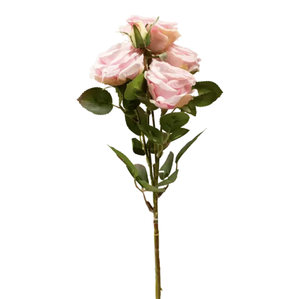 Artificial Garden Rose — Petal Silk Pink | Vyne Boutique