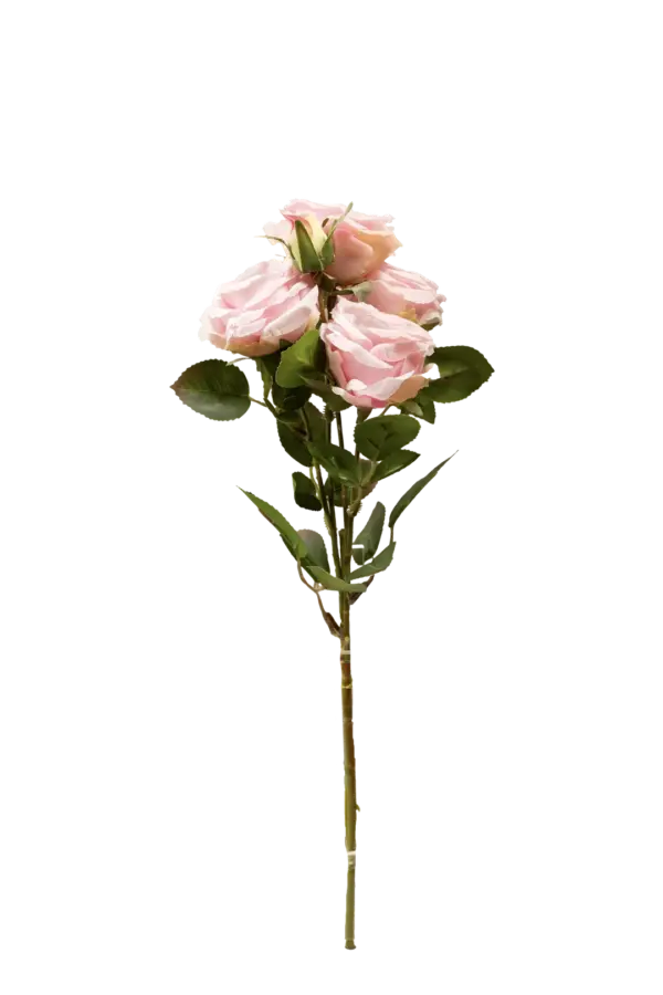 Artificial Garden Rose — Petal Silk Pink | Vyne Boutique