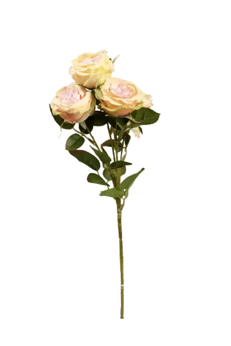 Artificial Garden Rose — Creamy Blush | Vyne Boutique