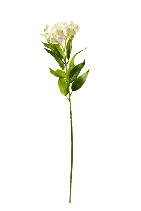 Artificial Alstroemeria Flower — Ivory Petal | Vyne Boutique