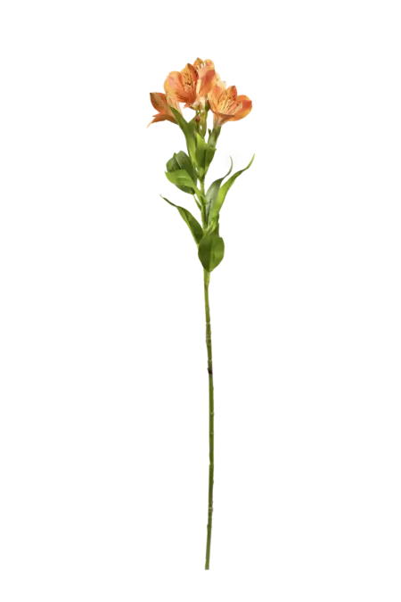 Artificial Alstroemeria Flower — Apricot Blush | Vyne Boutique