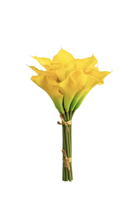 Artificial Calla Lily Bunch — Golden Amber | Vyne Boutique
