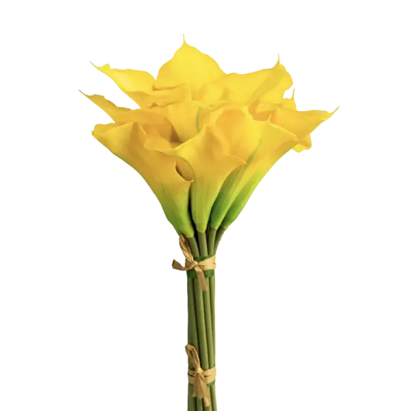 Artificial Calla Lily Bunch — Golden Amber | Vyne Boutique