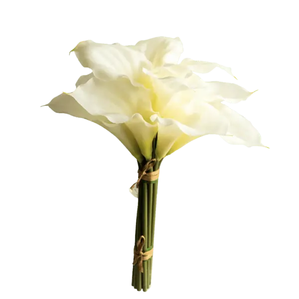 Artificial Calla Lily Bunch — Aqua Sky Blue | Vyne Boutique