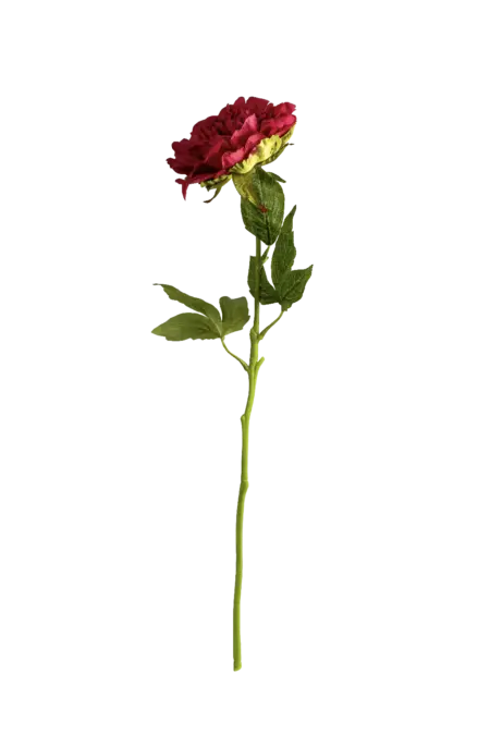 Artificial Peony Flower — Crimson Pink | Vyne Boutique