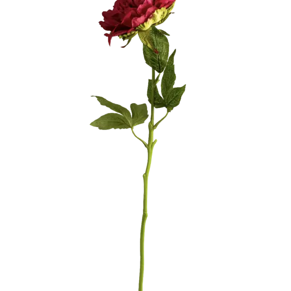 Artificial Peony Flower — Crimson Pink | Vyne Boutique