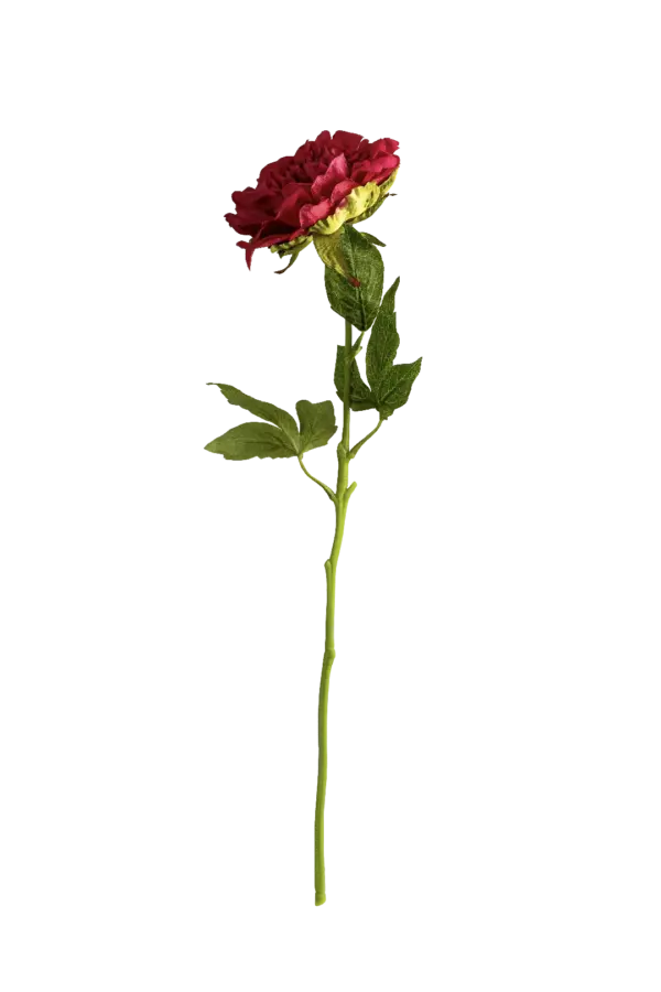 Artificial Peony Flower — Crimson Pink | Vyne Boutique