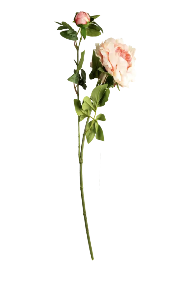 Artificial Peony Flower — Soft Ivory Cream | Vyne Boutique