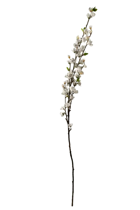 Artificial Cherry Blossom Branch — Pure White | Vyne Boutique