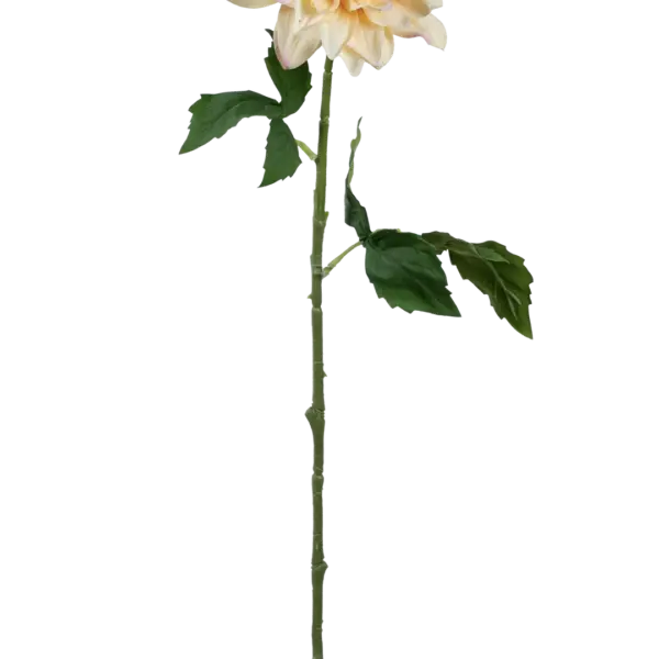 Artificial Chrysanthemum Flower — Soft Butter Yellow | Vyne