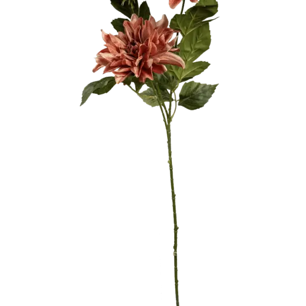 Artificial Dahlia Flower — Coral | Vyne Boutique