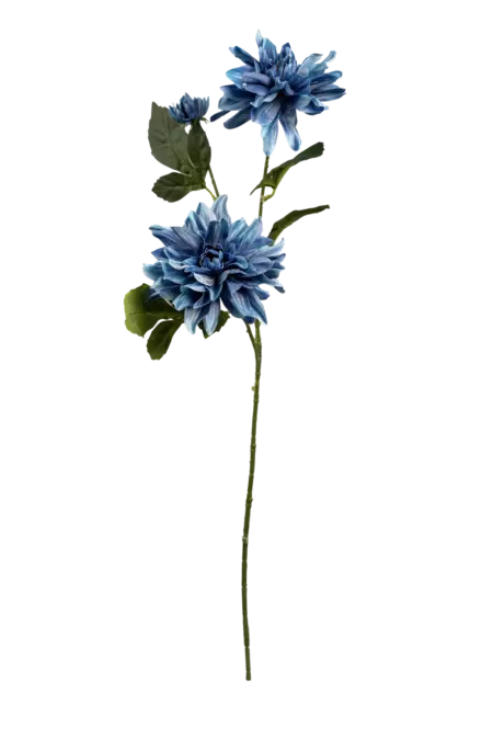 Artificial Dahlia Flower — Sapphire Blue | Vyne Boutique