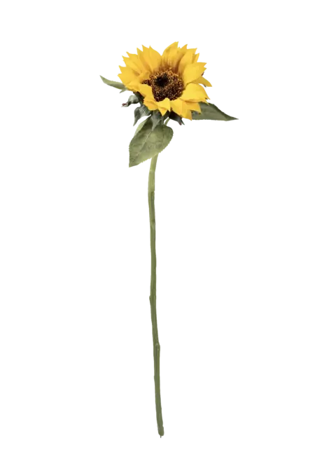 Artificial Sunflower Stem — Golden Sun Yellow | Vyne Boutique