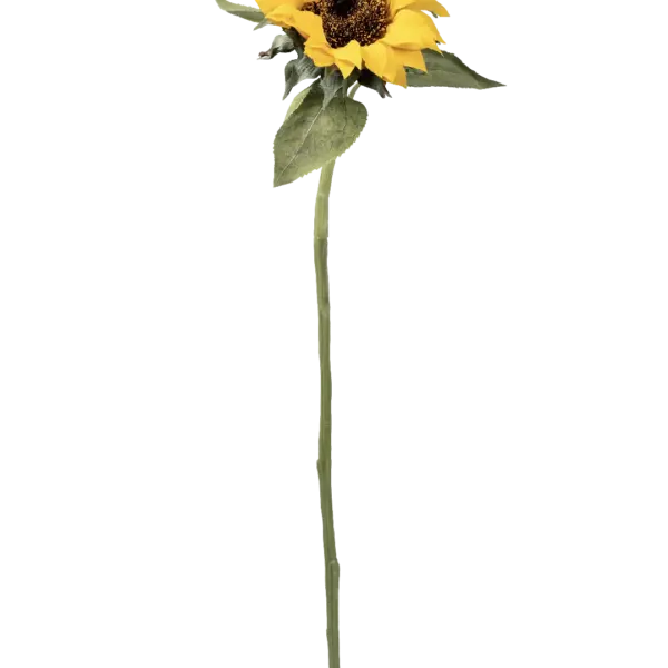 Artificial Sunflower Stem — Golden Sun Yellow | Vyne Boutique