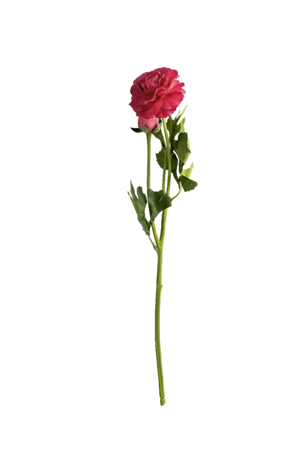 Artificial Ranunculus Spray — Raspberry Bloom | Vyne Boutique