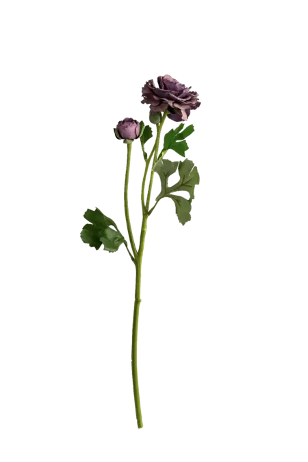 Artificial Ranunculus Spray — Dusty Violet | Vyne Boutique
