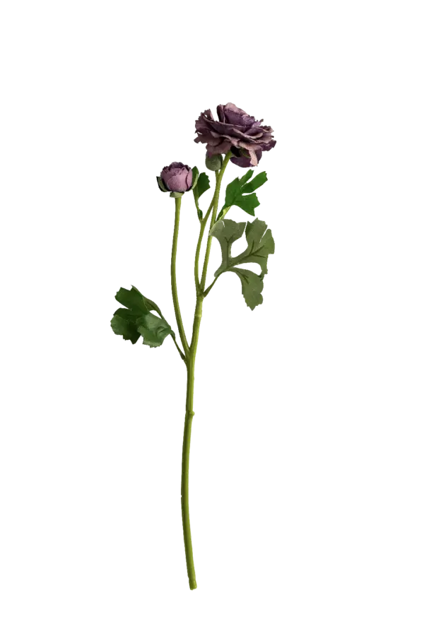 Artificial Ranunculus Spray — Dusty Violet | Vyne Boutique