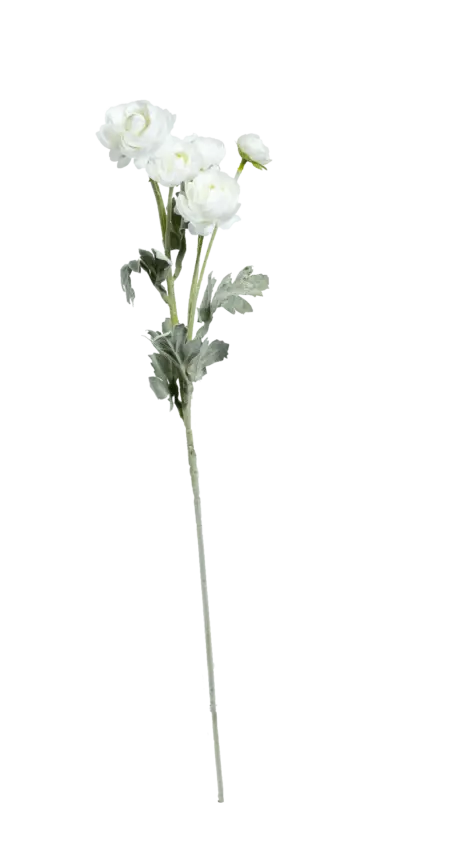 Artificial Ranunculus Flower — Ivory Cream | Vyne Boutique