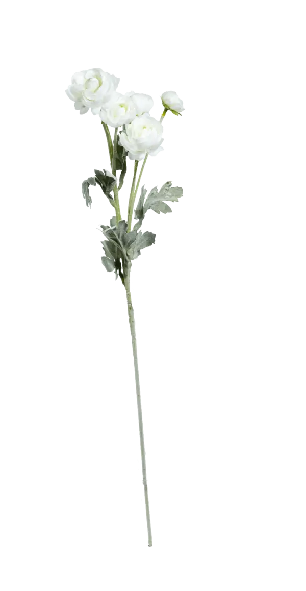 Artificial Ranunculus Flower — Ivory Cream | Vyne Boutique