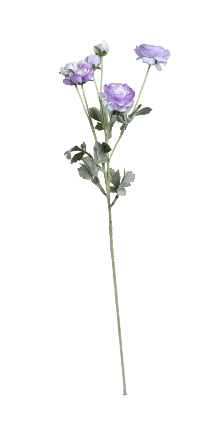 Artificial Ranunculus Flower — Soft Lavender | Vyne Boutique
