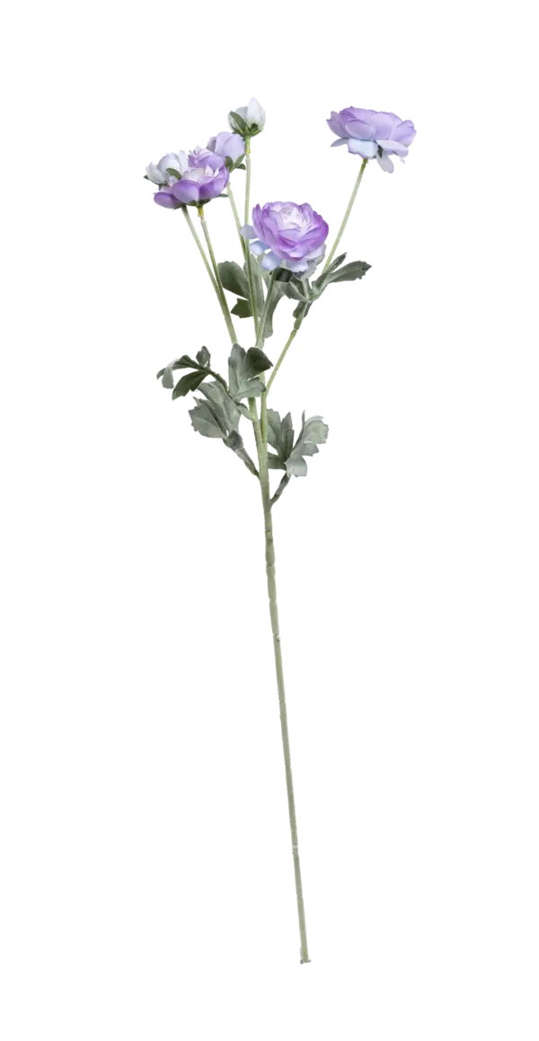 Artificial Ranunculus Flower — Soft Lavender | Vyne Boutique