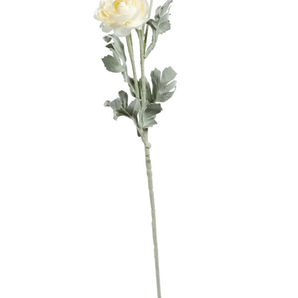 Artificial Ranunculus Flower — Porcelain White | Vyne Boutique