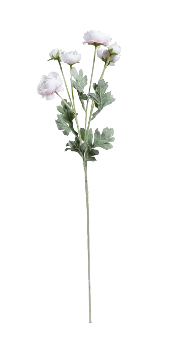 Artificial Ranunculus Flower — Blush Pink | Vyne Boutique