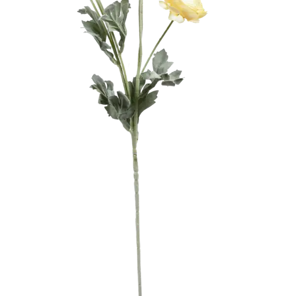 Artificial Ranunculus Flower — Butter Yellow | Vyne Boutique