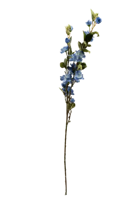Artificial Camellia Flower — Sapphire Mist Blue | Vyne