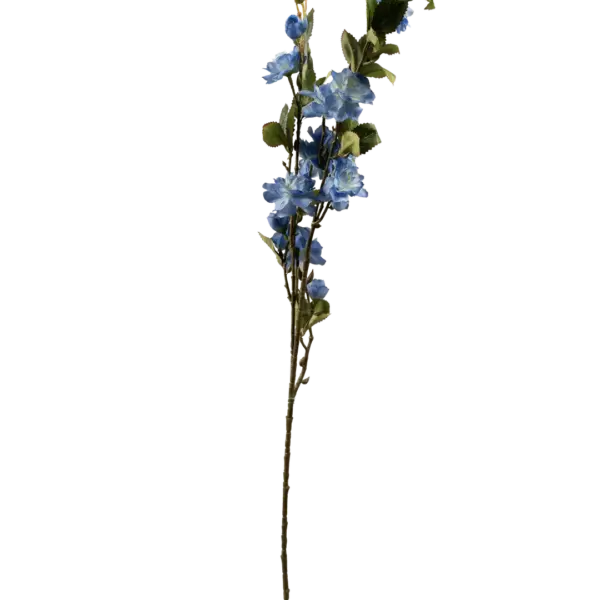 Artificial Camellia Flower — Sapphire Mist Blue | Vyne