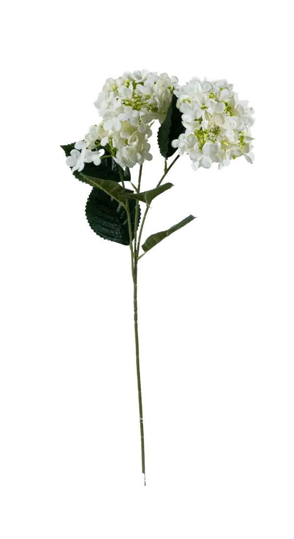 Artificial Hydrangea Flower — Ivory Whisper | Vyne Boutique