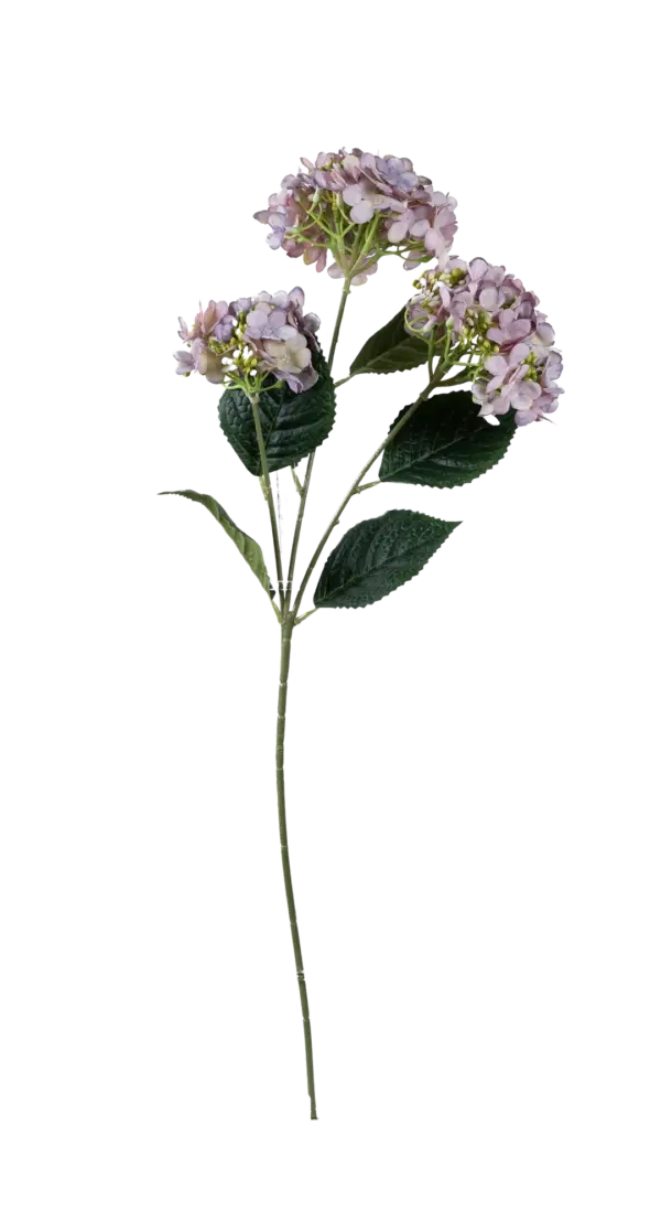 Artificial Hydrangea Flower — Amethyst Purple | Vyne Boutique