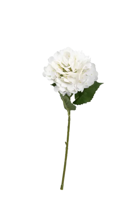 Artificial Hydrangea Flower — Snow Veil White | Vyne