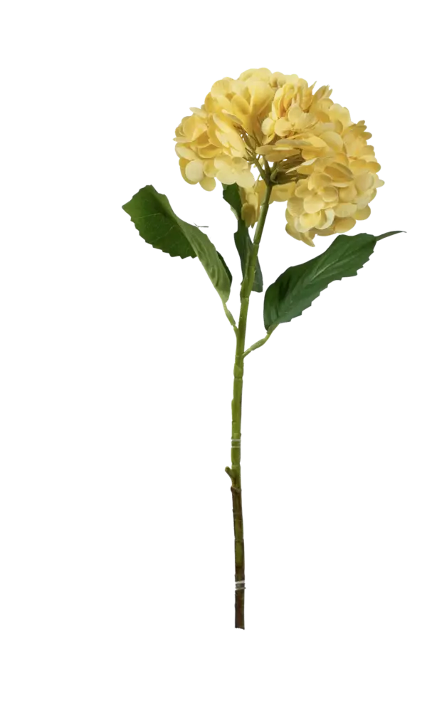 Artificial Hydrangea Flower — Buttercream Bloom | Vyne